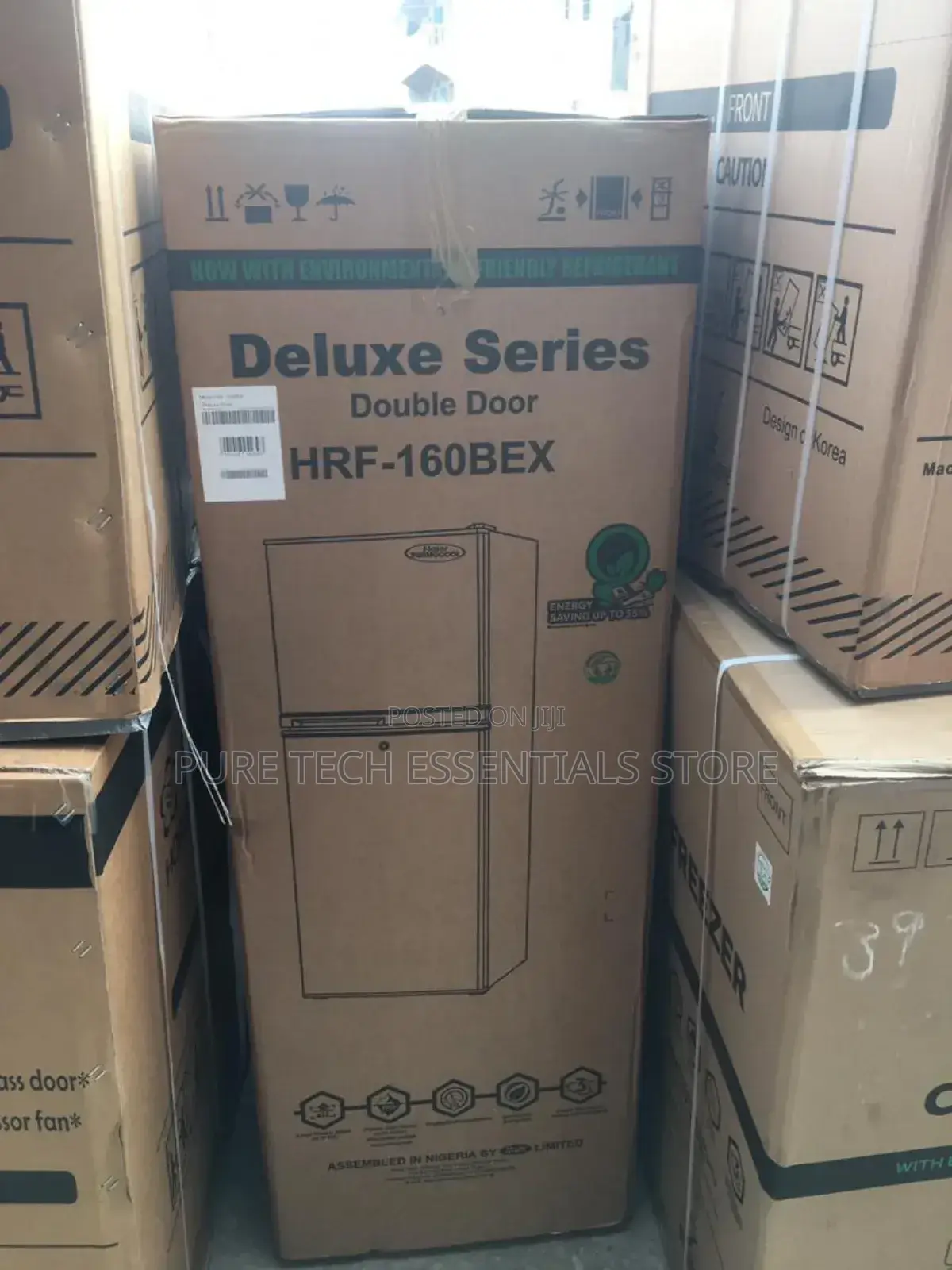 Original Haier Thermocool Double Door Refrigerator 145liters