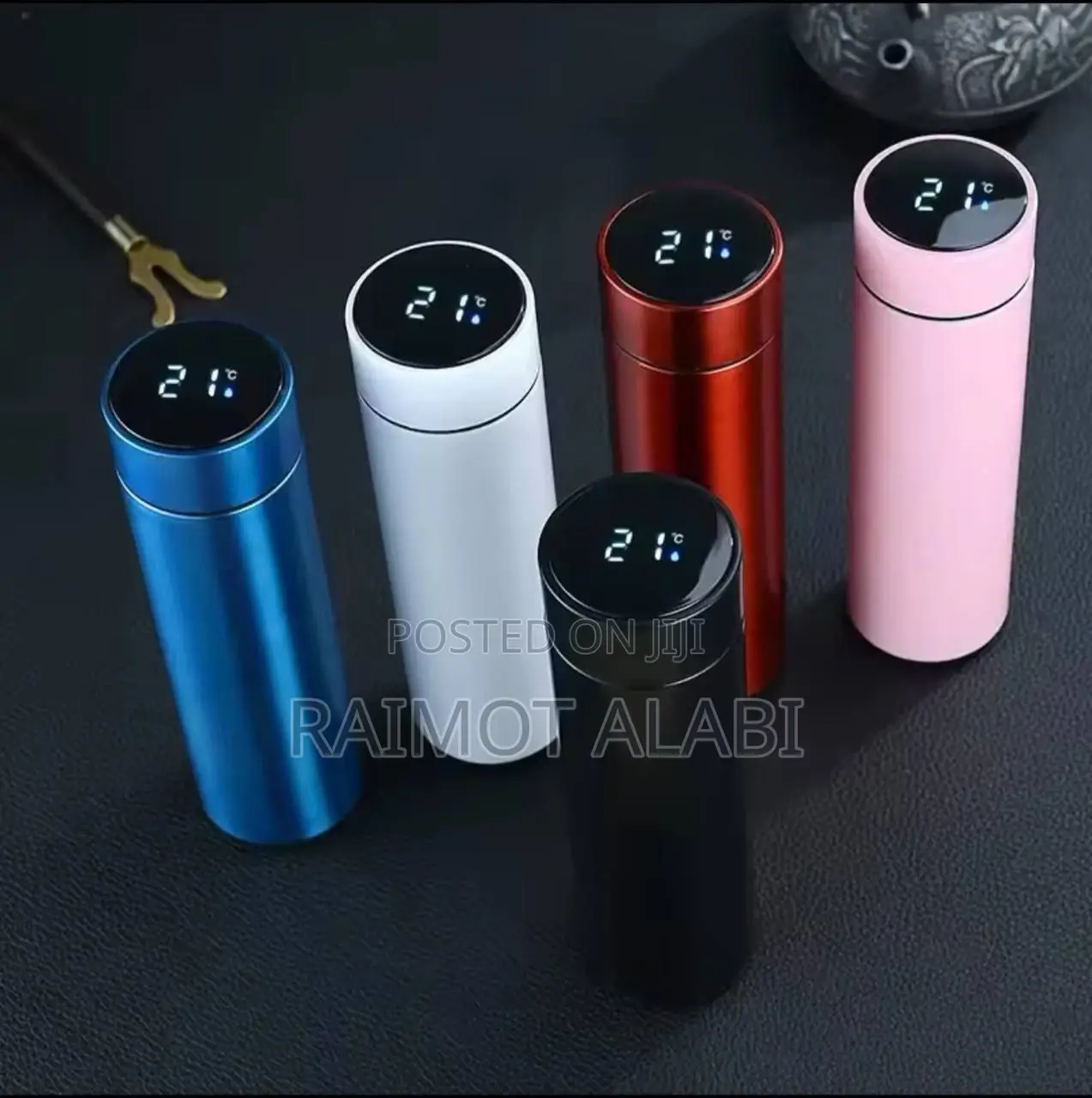 Thermos Bottle With Digital Temperature Display
