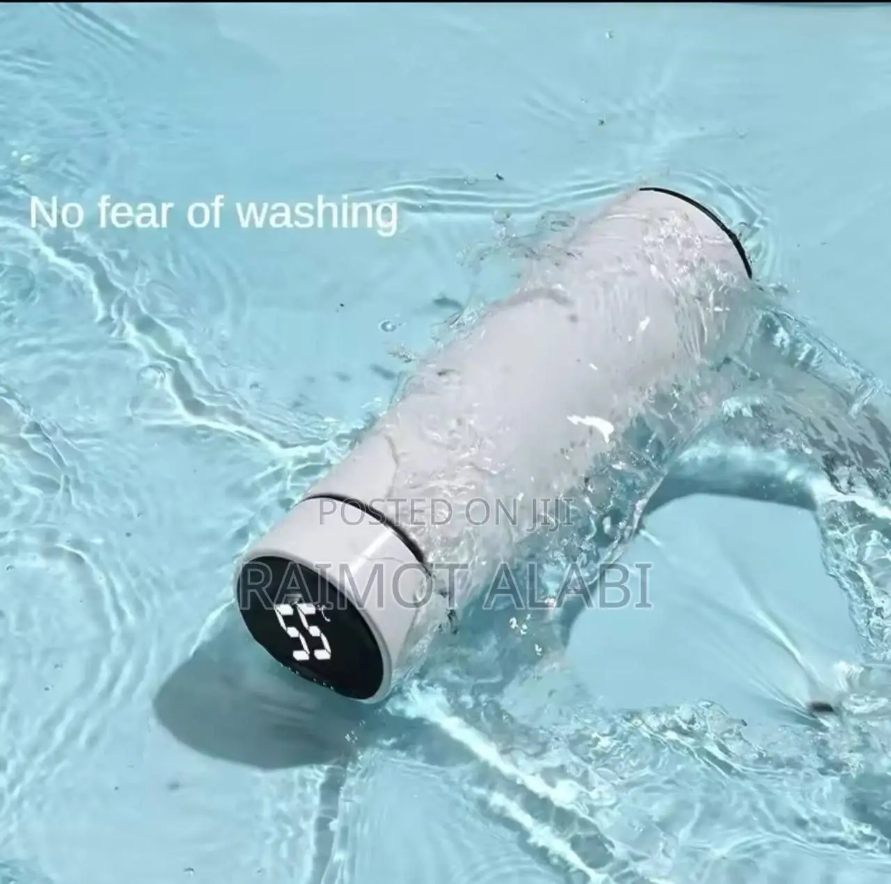 Thermos Bottle With Digital Temperature Display