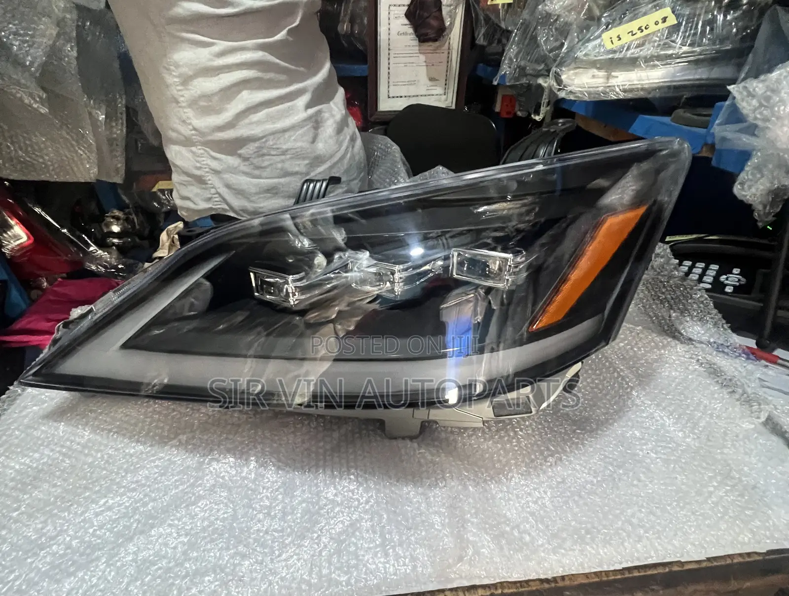 Lexus Es 350 2010 Headlight/Headlamp (3 Torch Design) Upgrade