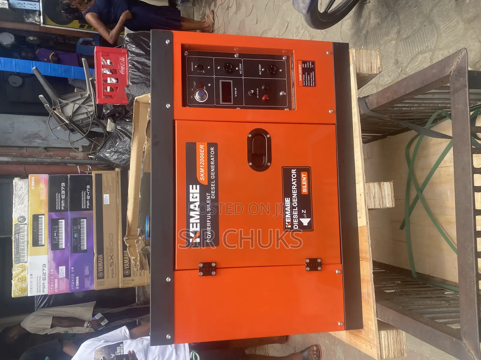 Kemage Skm12000r 10kva Diesel Soundproof 100% Copper