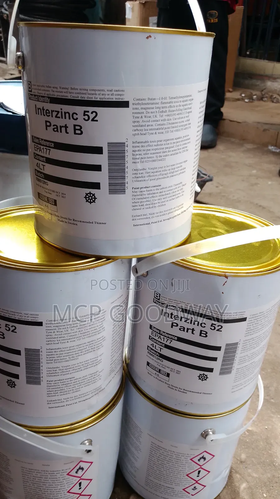 International Interzinc 52 Epoxy Part a B
