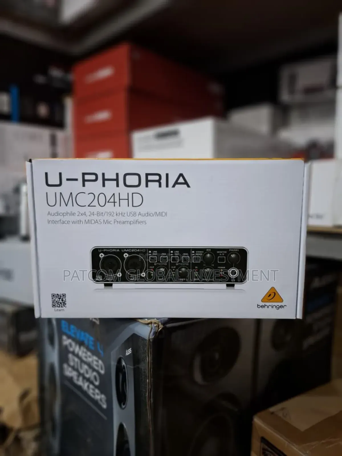 Behringer Studio Soundcard Umc204hd