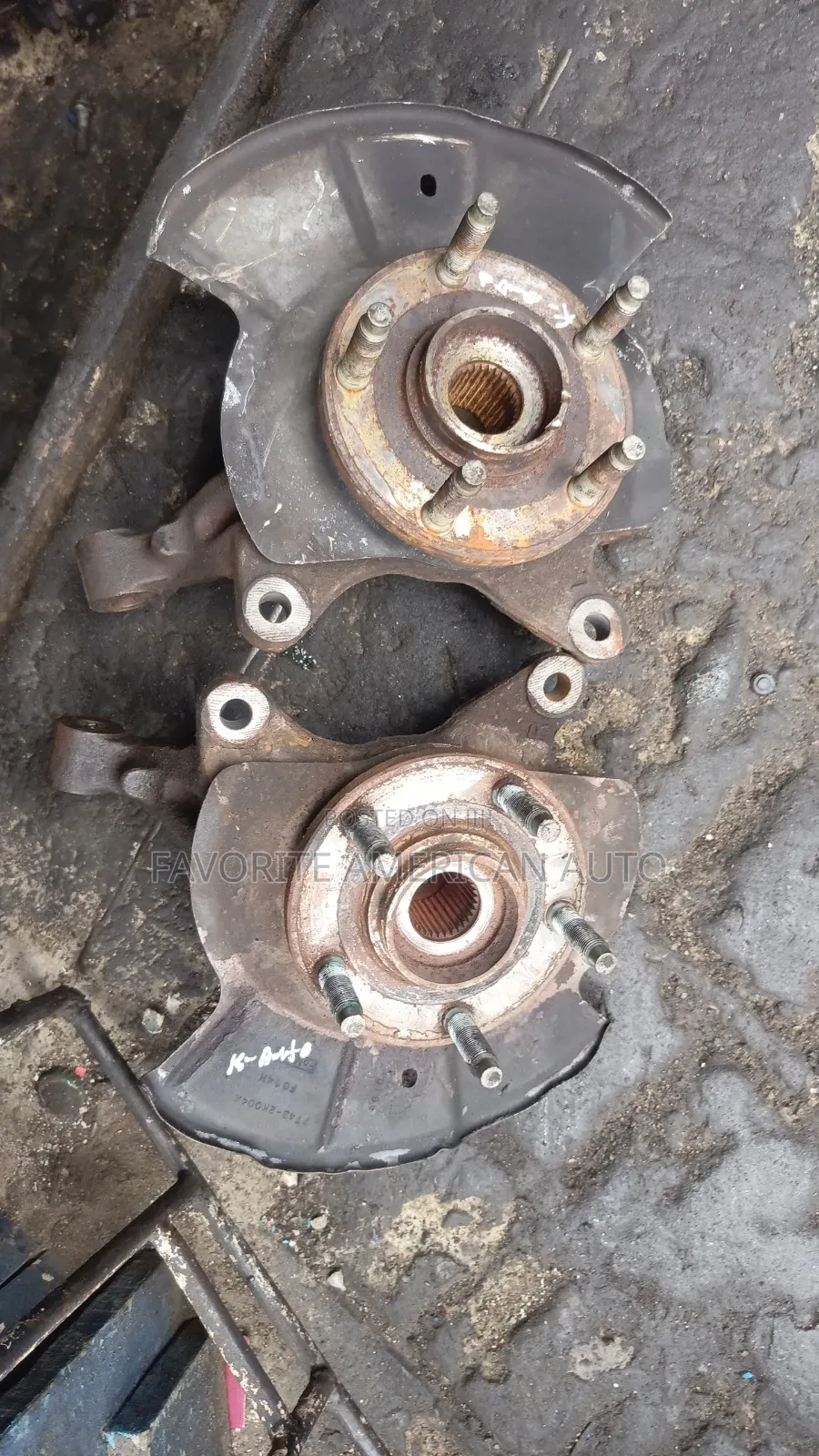 Front Hub Bearing Ford Edge