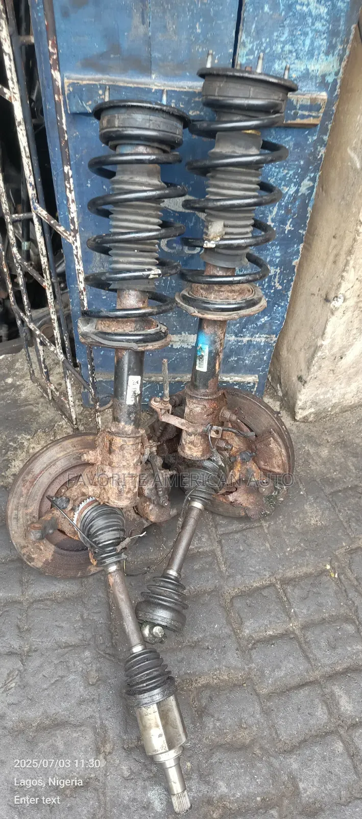 Front Hub Bearing Ford Edge
