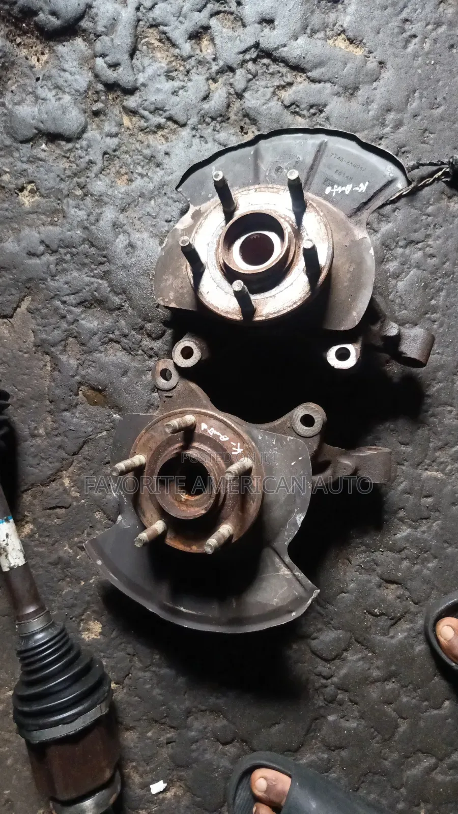 Front Hub Bearing Ford Edge
