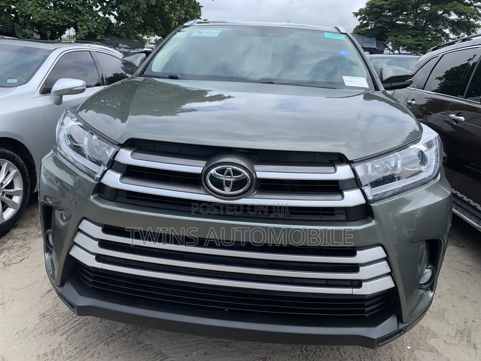 Toyota Highlander Limited V6 4x4 (3.5L 6cyl 6A) 2016 Green