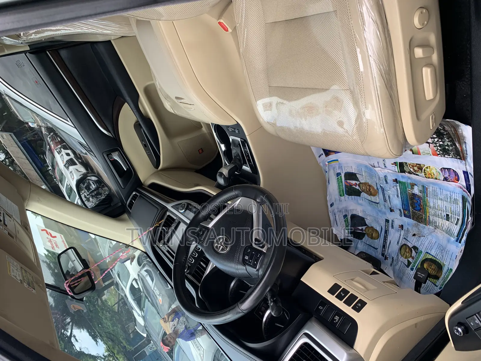 Toyota Highlander Limited V6 4x4 (3.5L 6cyl 6A) 2016 Green
