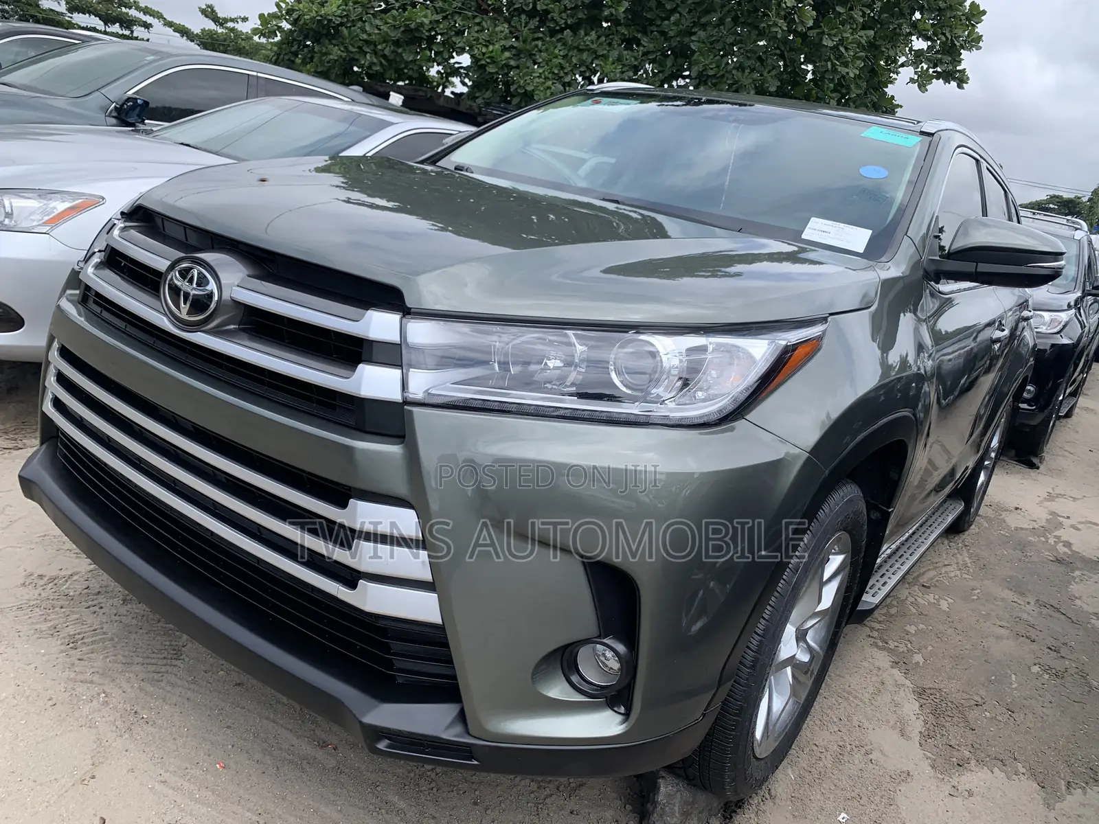 Toyota Highlander Limited V6 4x4 (3.5L 6cyl 6A) 2016 Green