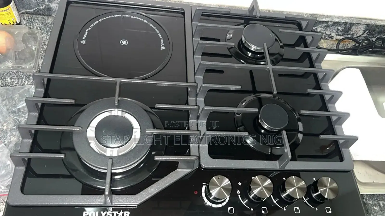 3 Gas Cooker and 1 Electric Polystar