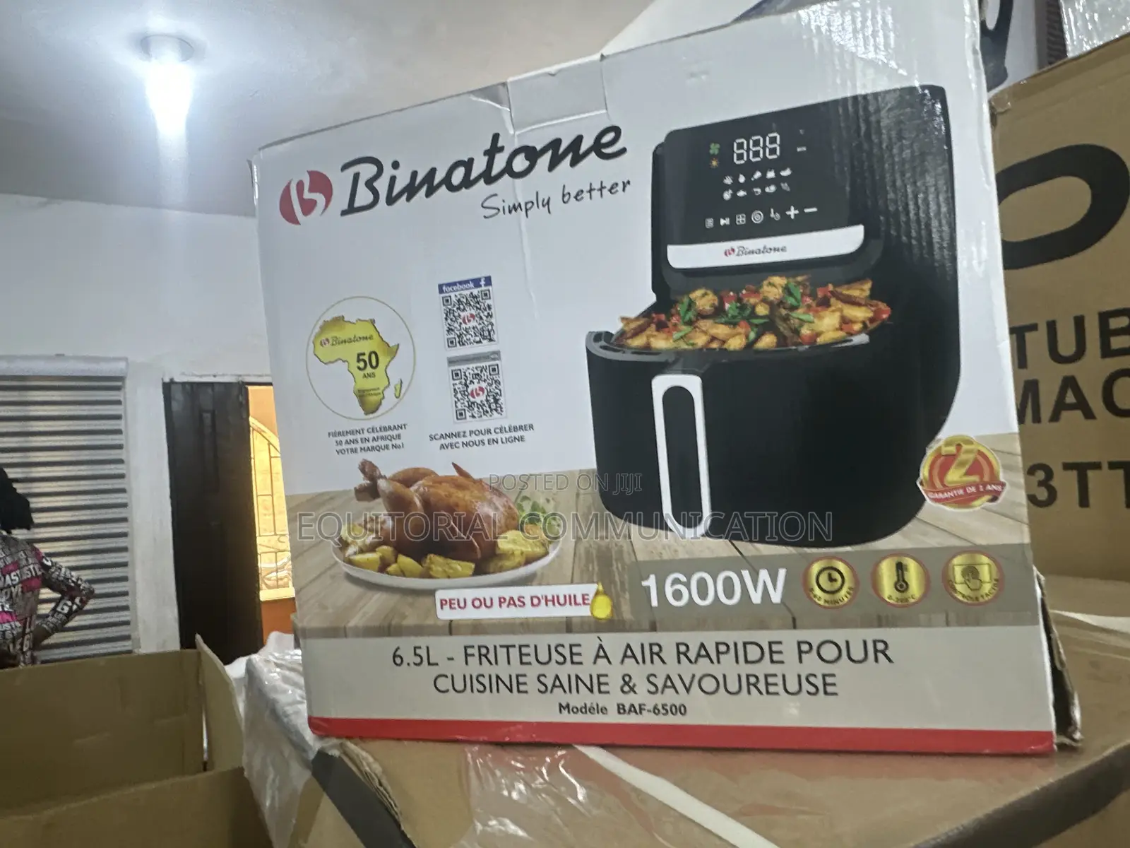 Healthy Cooking With Binatone 6.5l Air Fryer