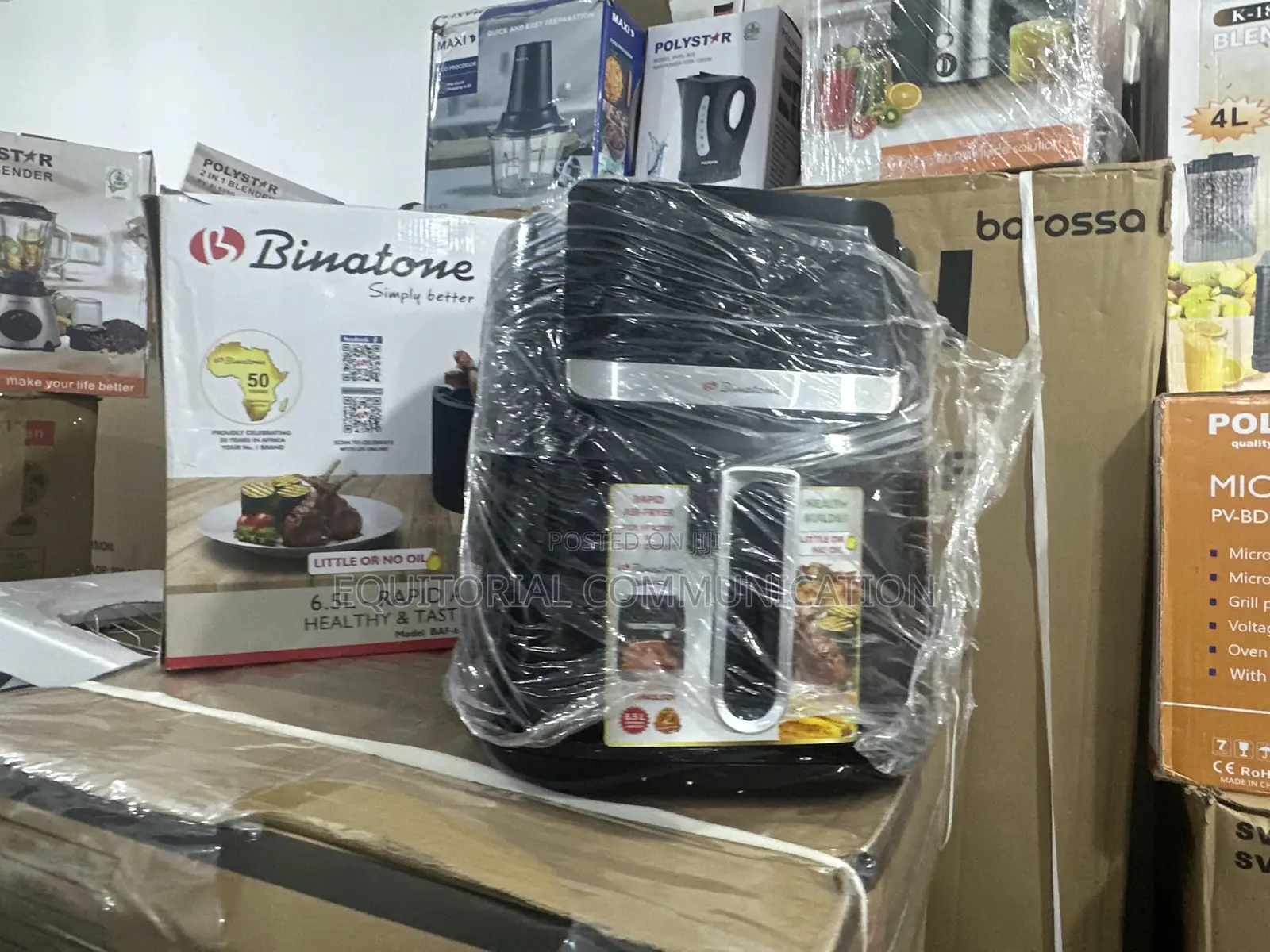 Healthy Cooking With Binatone 6.5l Air Fryer