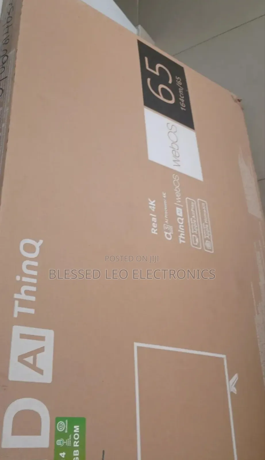 65 Inches Uhd (Ai) Thinq Frameless Tv