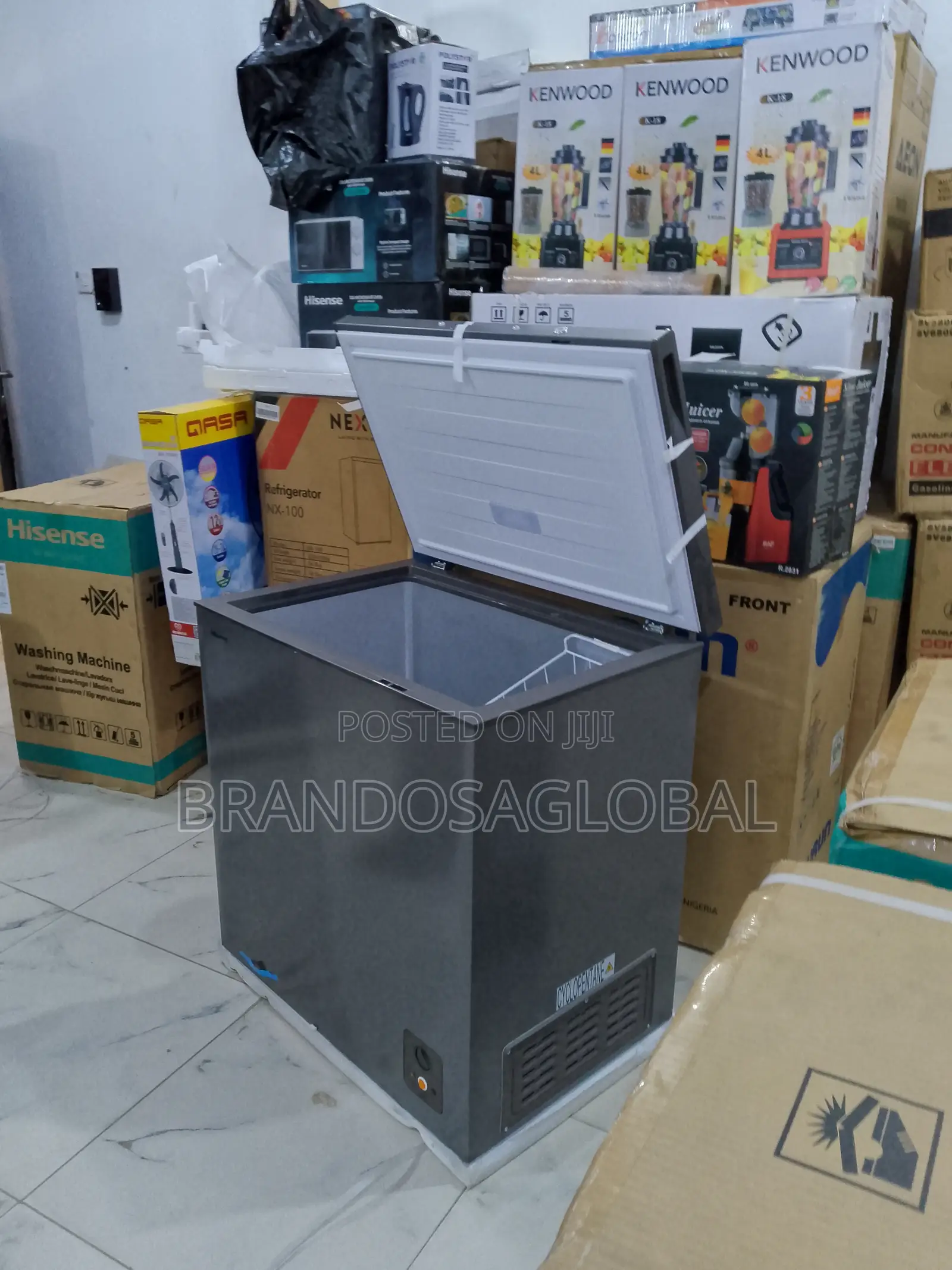 Hisense Fc260sh – 198l Chest Freezer With Power Switch