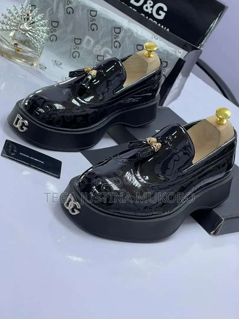 High Sole Dolce and Gabbana Men's Shoe
