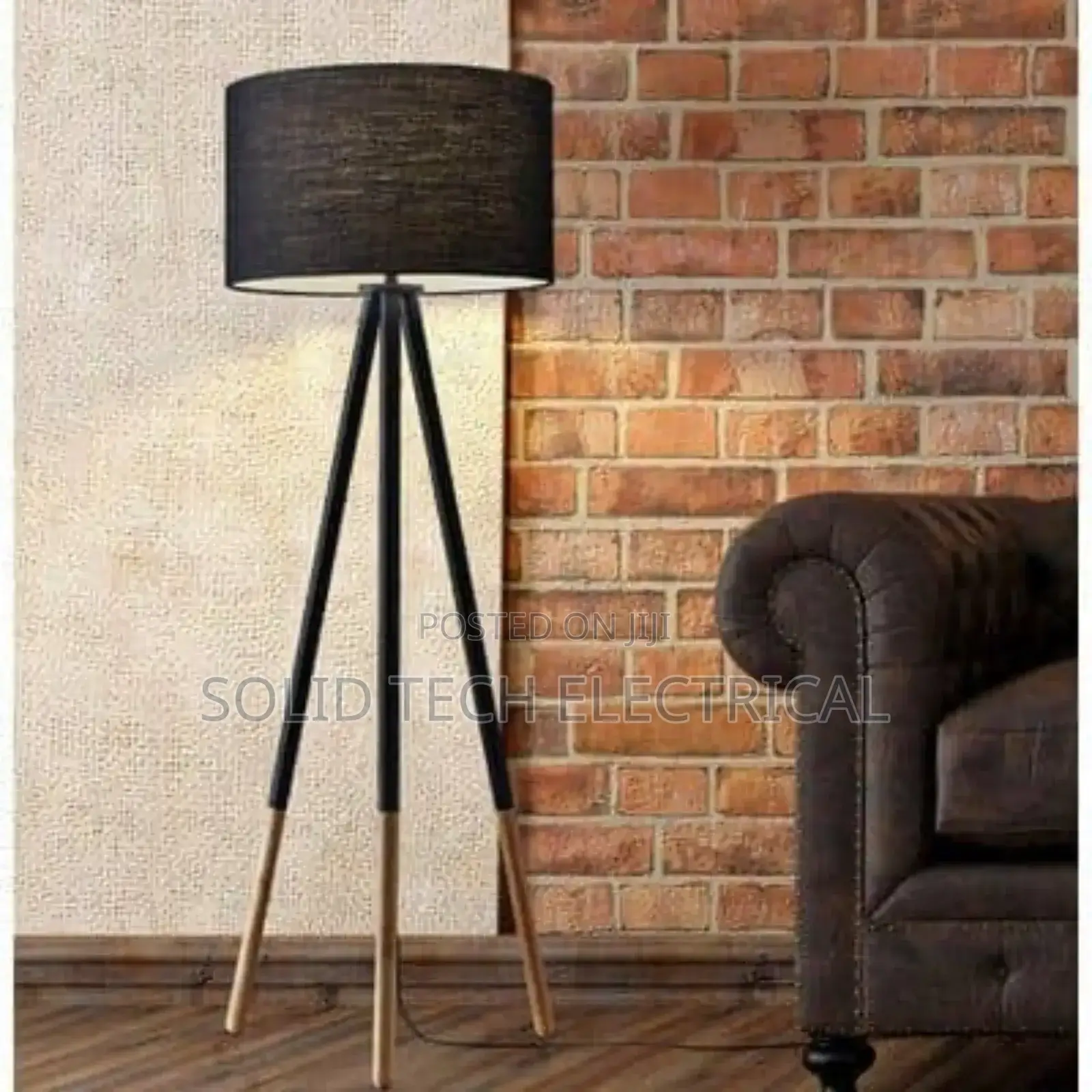 Black Nordic Floor Lamp