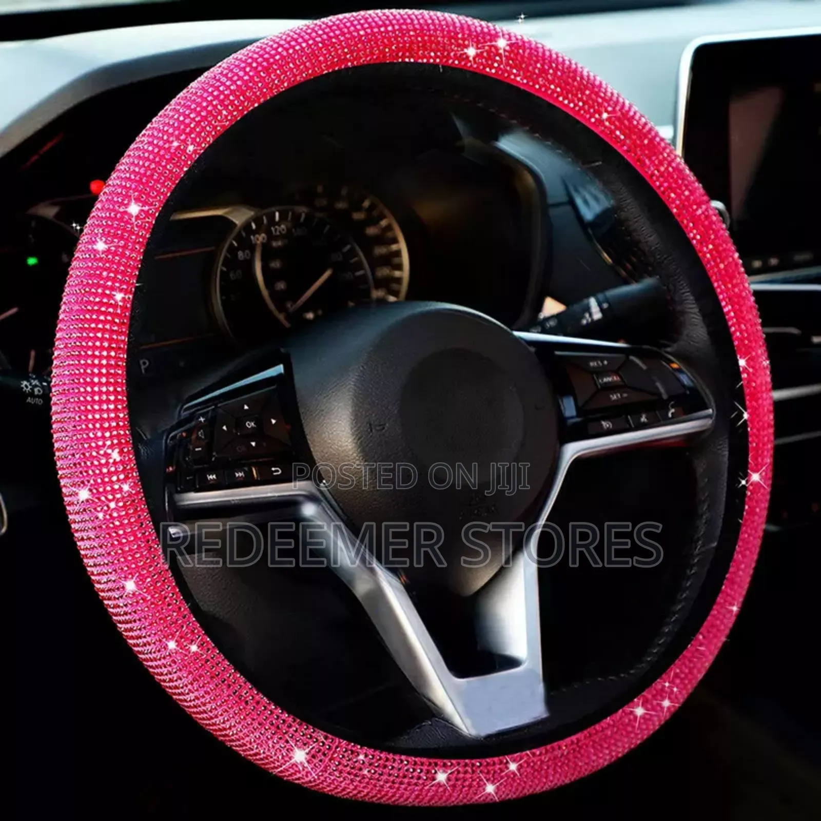 Car Shiny Steering Wheel Cover