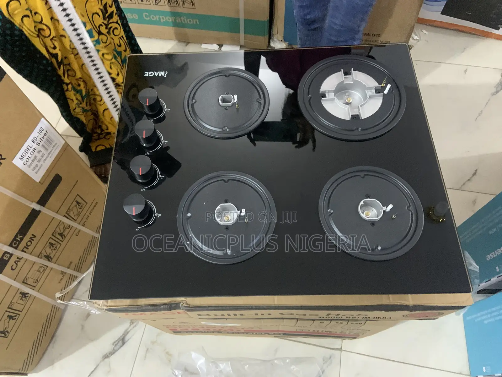 Image Cook Master Inbuilt 4 Gas Burner Hob