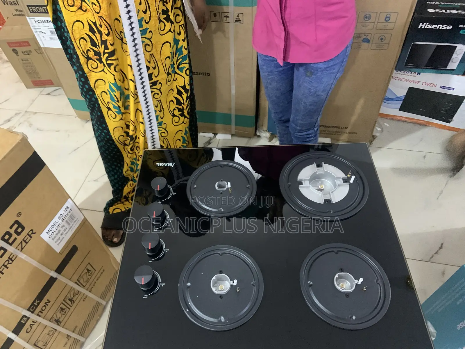 Image Heatedge Inbuilt 4 Gas Burner Hob