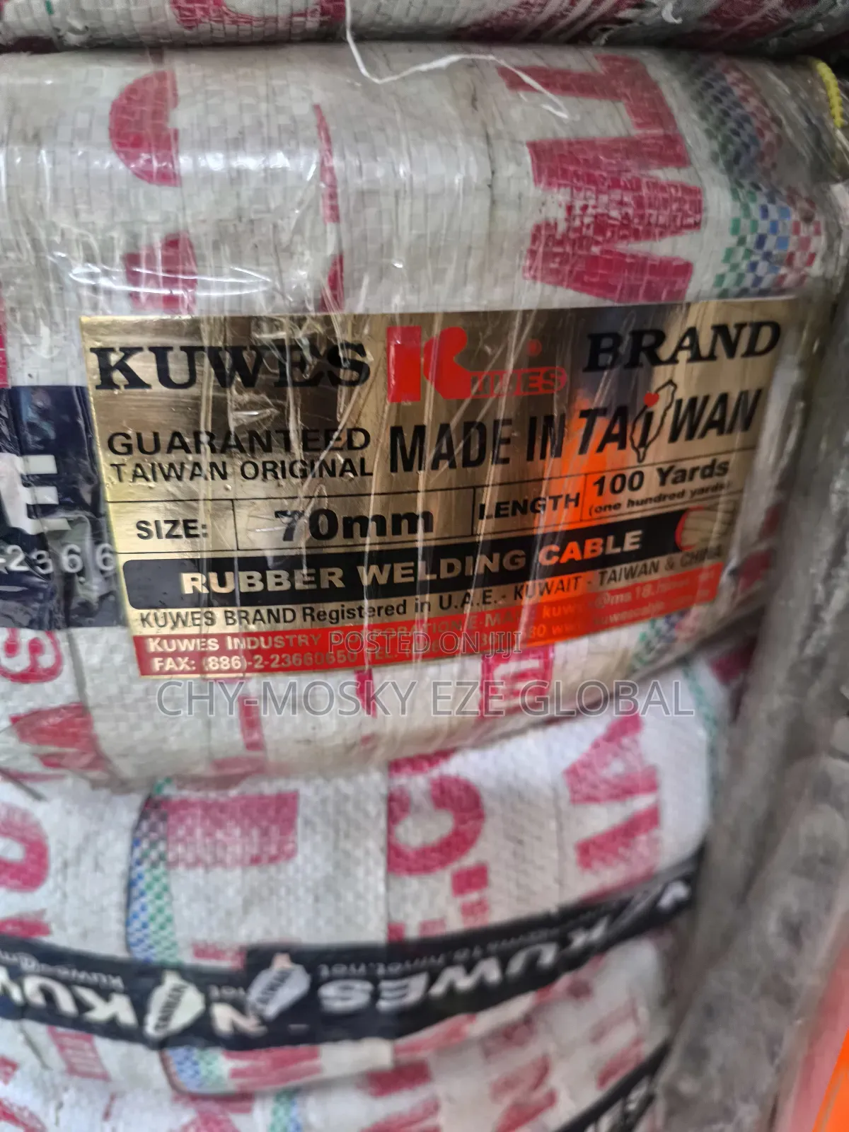 70mm Kuwes Welding Cable (100yards)