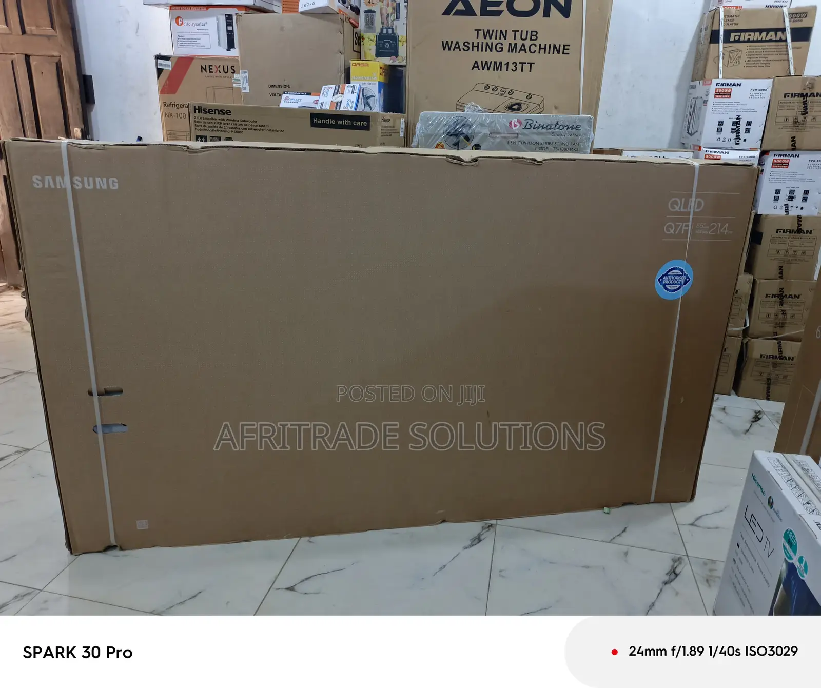 Samsung Qled 85-Inch Q7f Series | Smart Tv