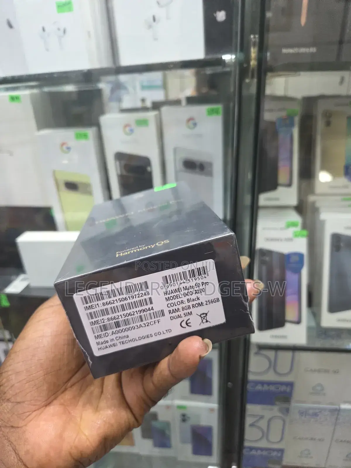 New Huawei Mate 50 Pro 256 GB Black