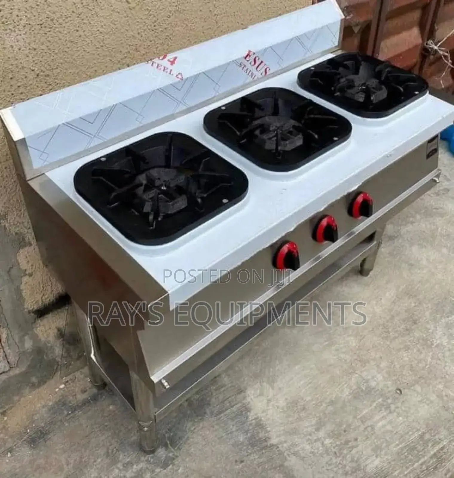 3 Burner Industrial Gas Cooker