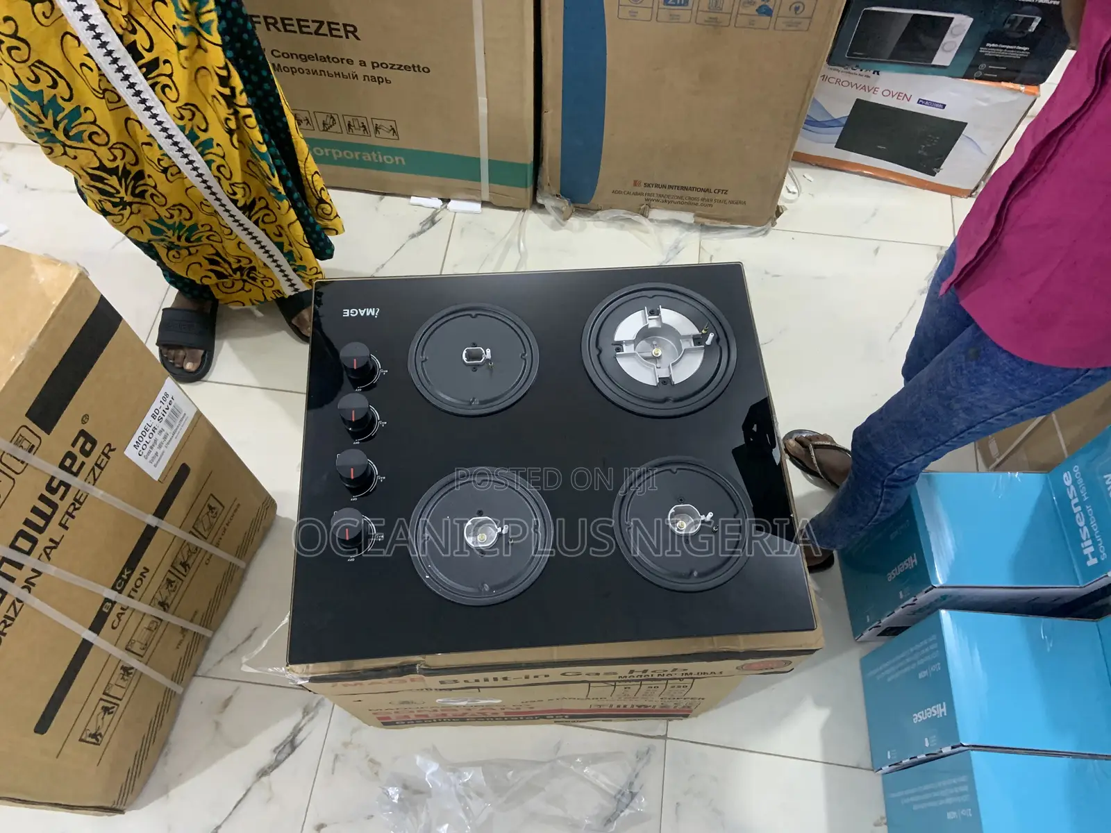 Image Cook With Ease in-Built 4 Gas Burner Hob