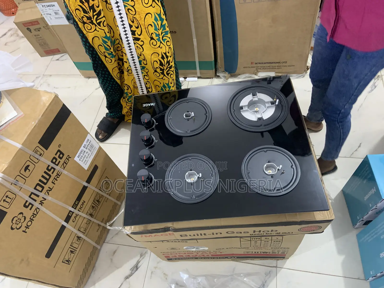 Image Inbuilt 4 Gas Burner Hob
