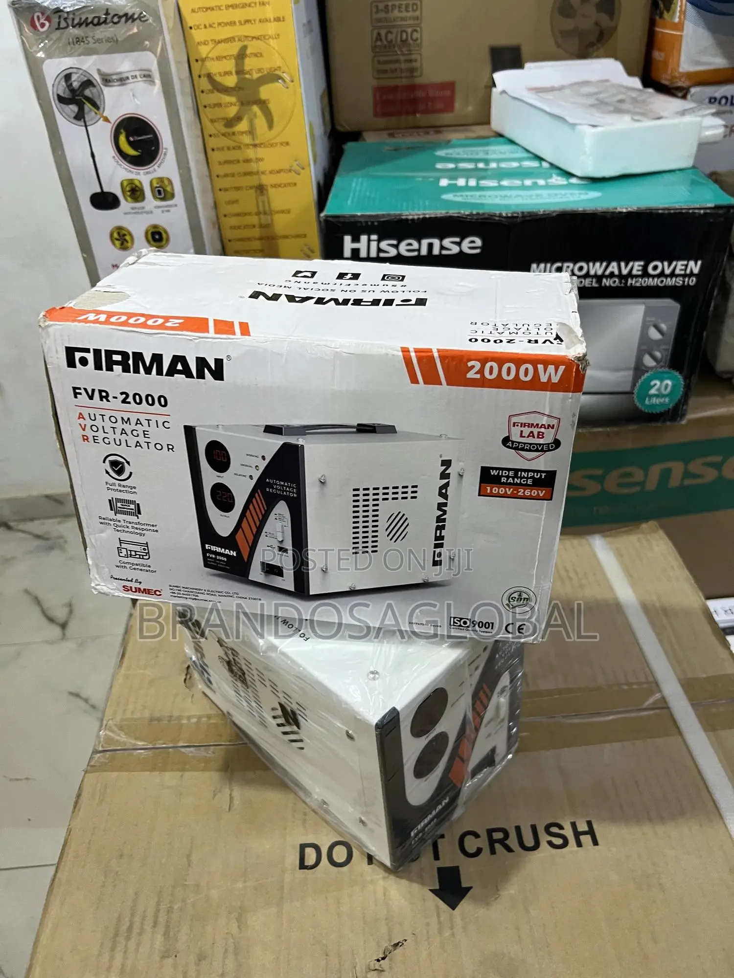 Firman Floor Mount Avr 2000w – Fvr‐2000
