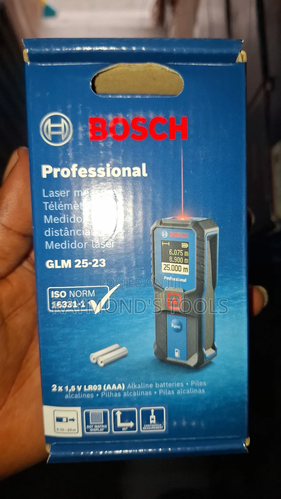 GLM 25-23 Laser Measuring Tape