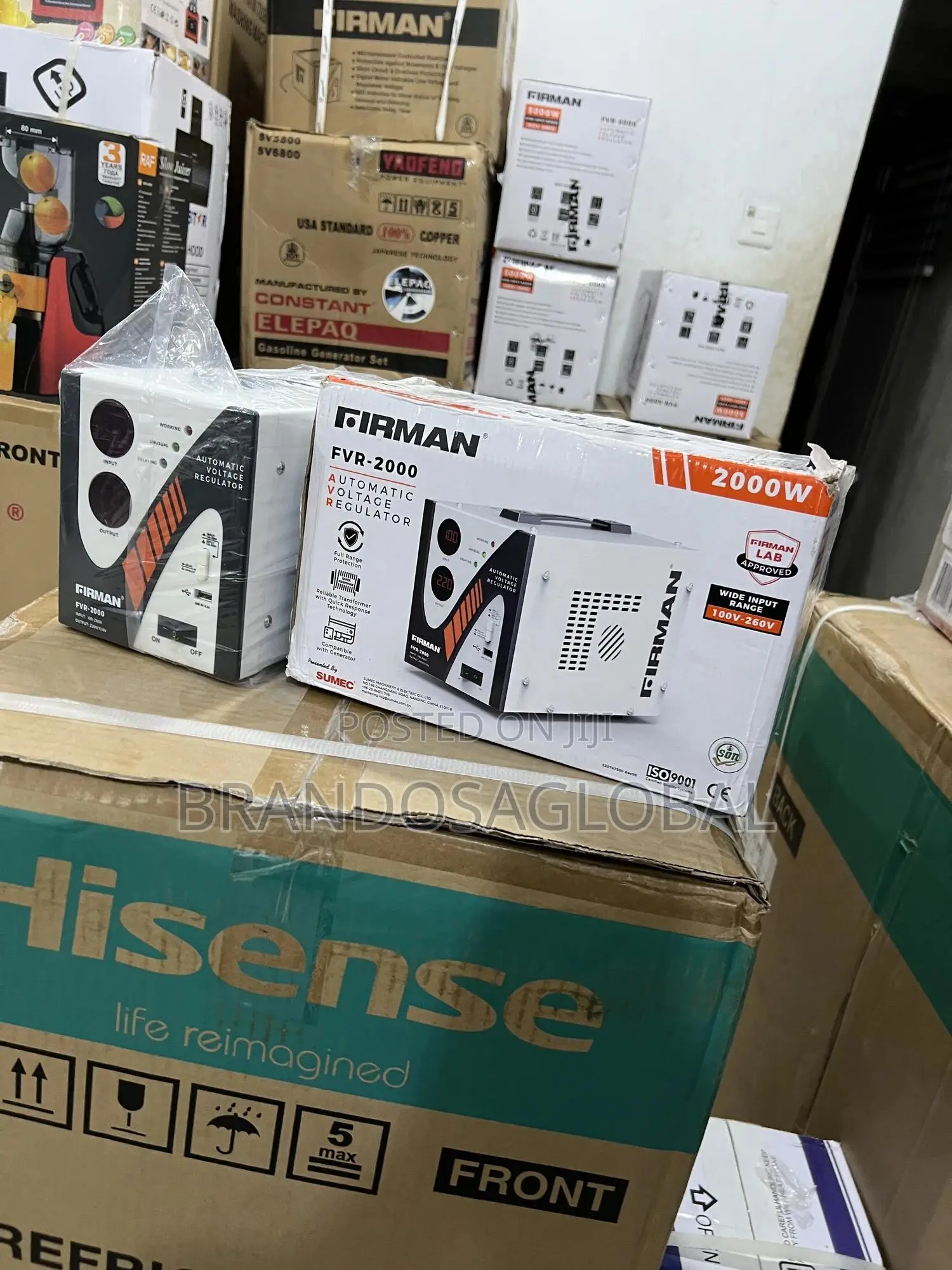 Firman Floor Version 2 Kva Voltage Stabilizer Fvr‐2000
