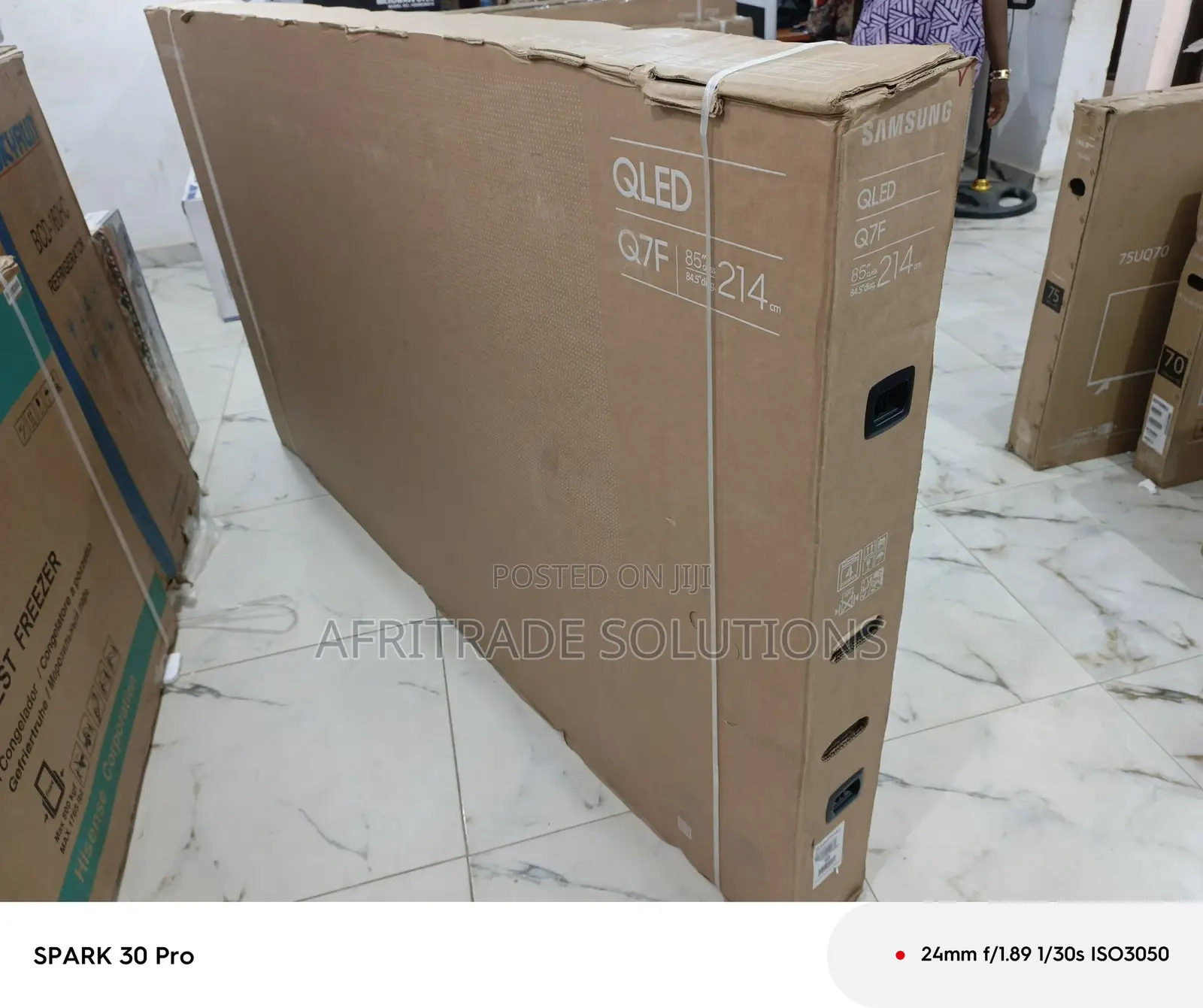 Samsung 85" Qled Q7f | Smart Tv With Voice Control