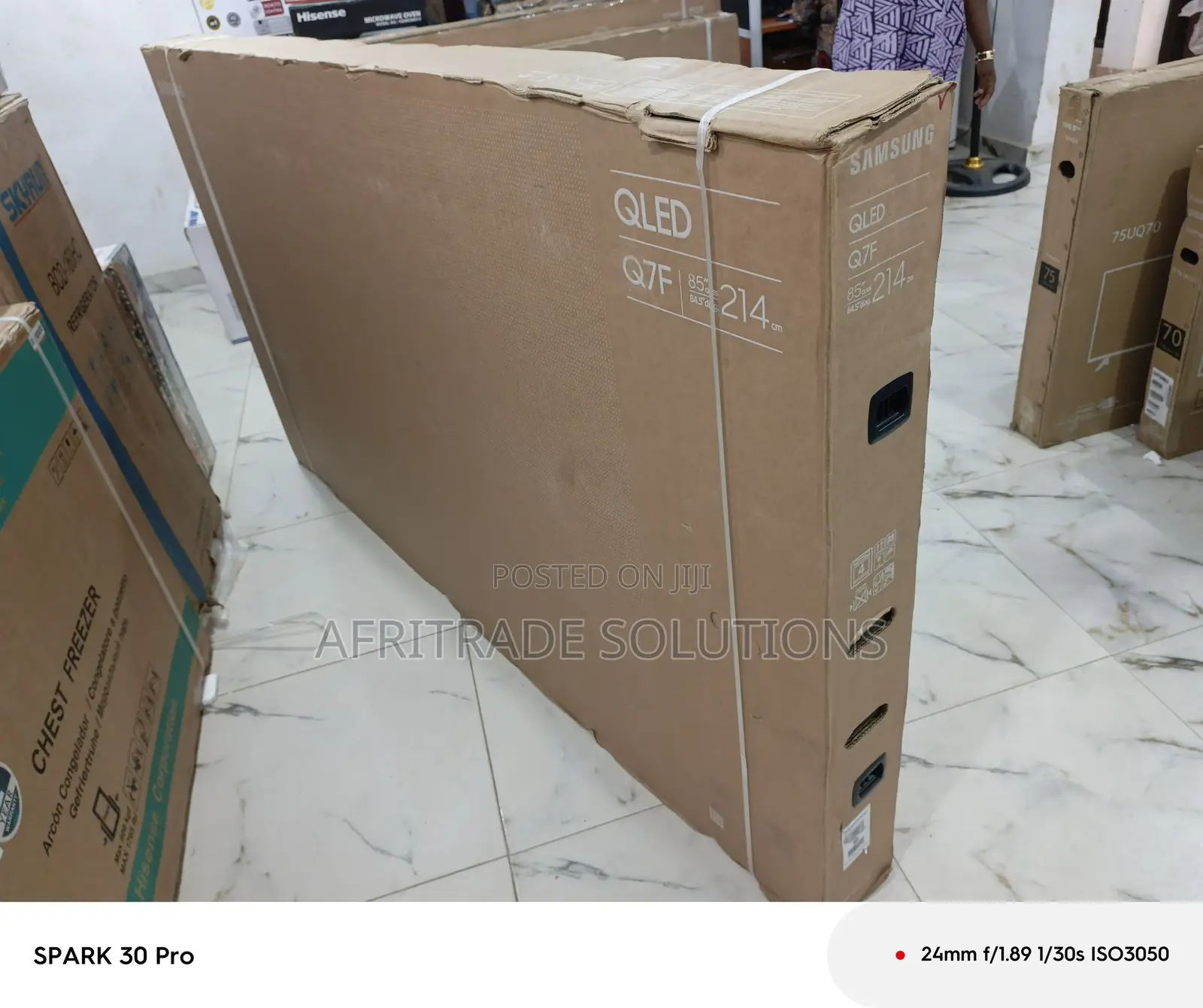 Samsung 85" Qled Q7f | Smart Tv With Voice Control