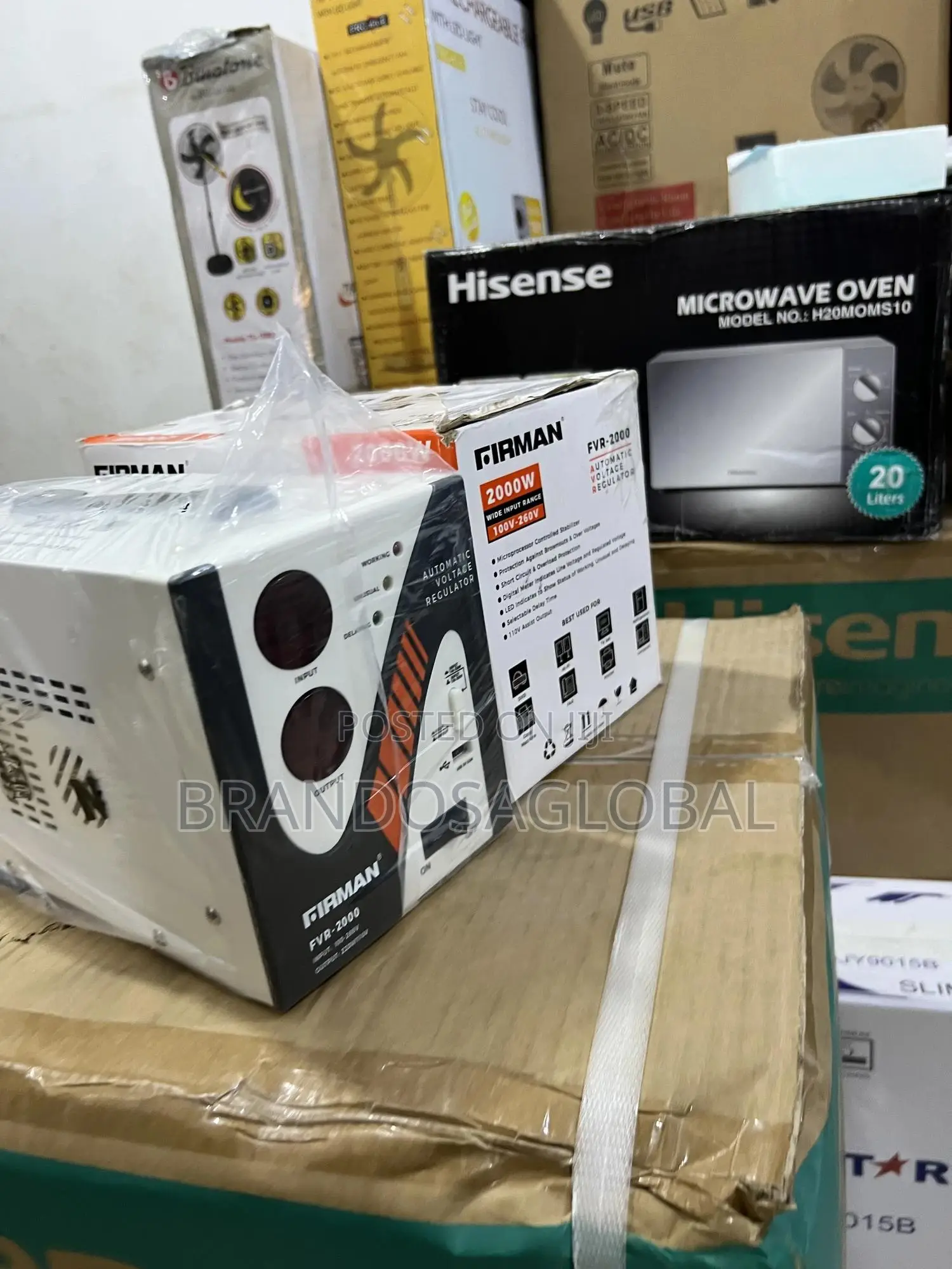 Firman Floor‐Installed 2000w Voltage Corrector Fvr‐2000