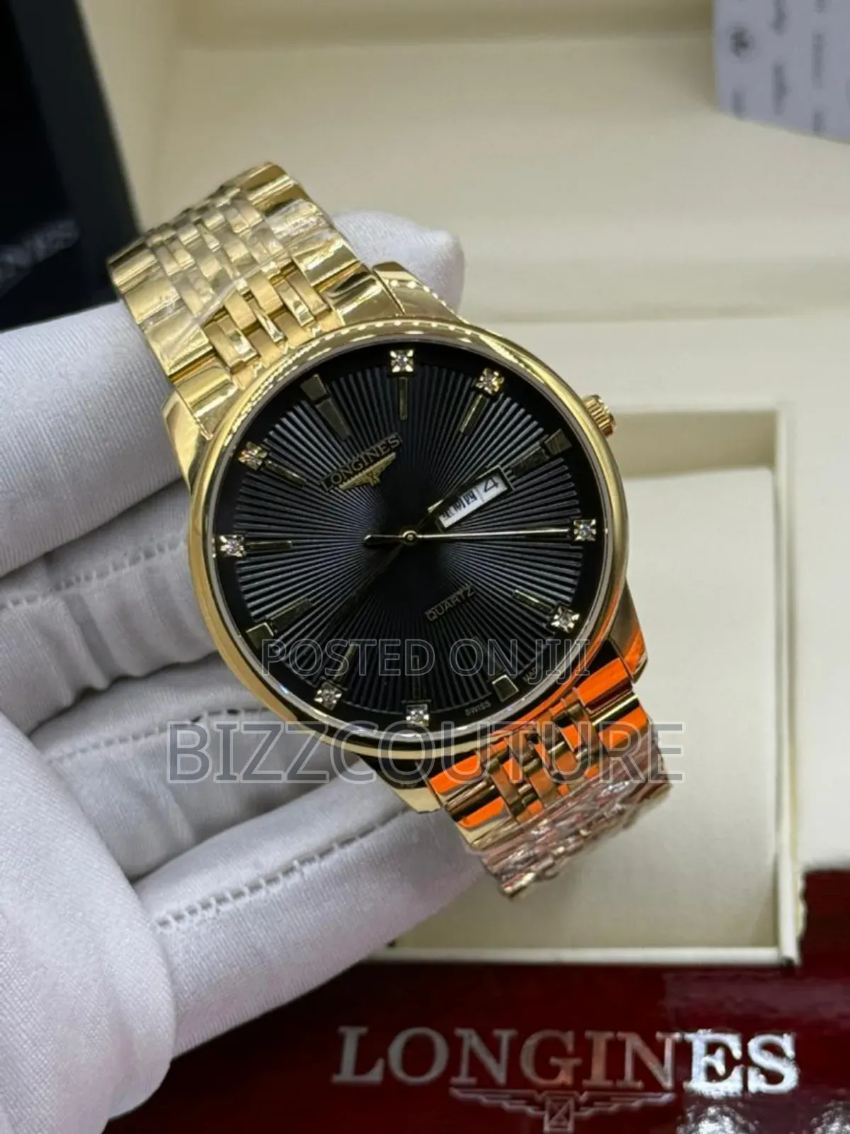 Original Longines Gold Stainless Steel Watch
