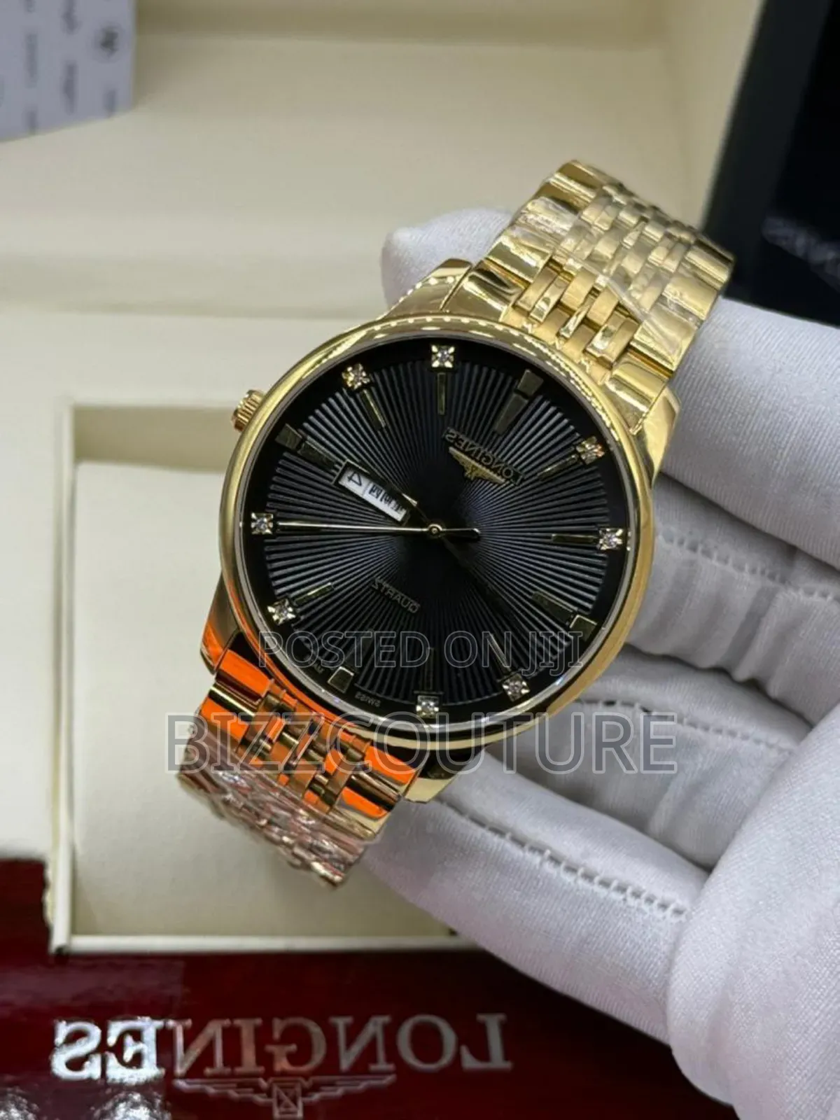 Original Longines Gold Stainless Steel Watch