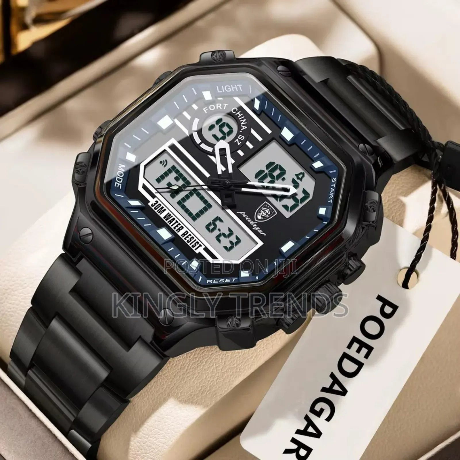 Poedagar Dual Time
Digital and Analog