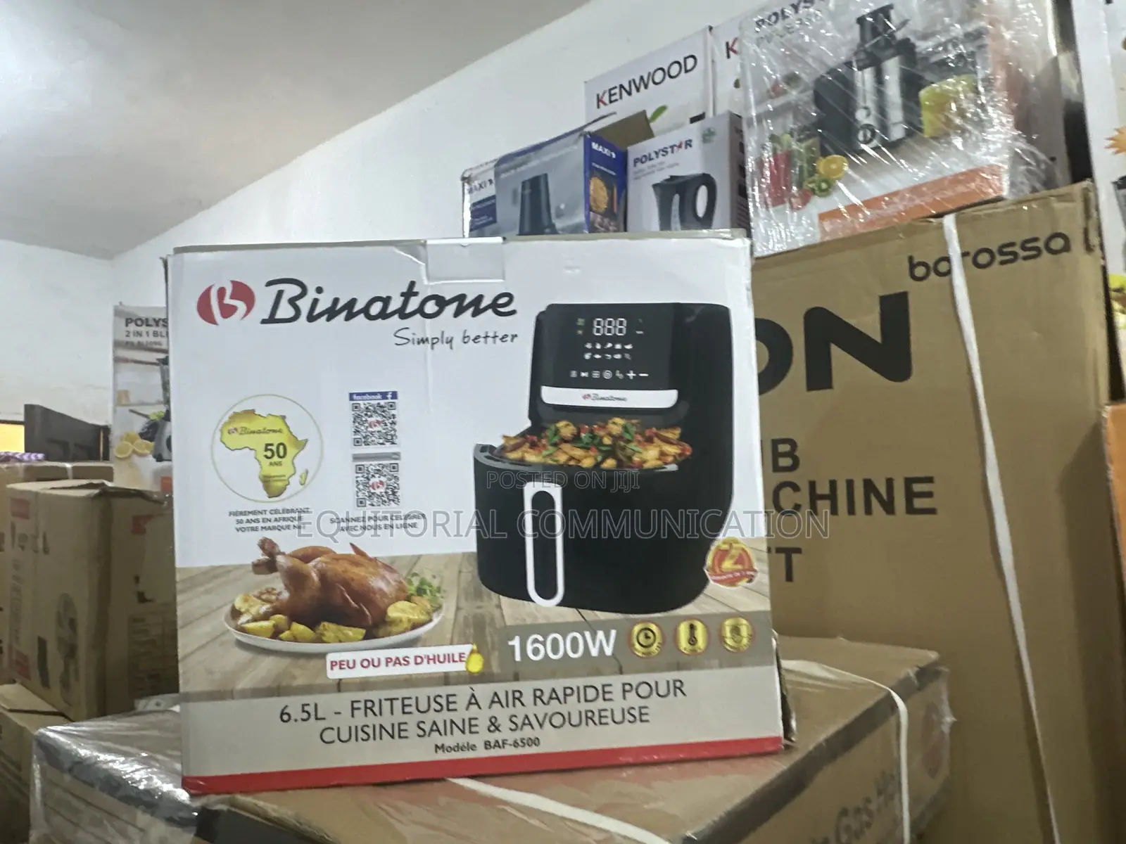 Big Taste, Less Oil – Binatone Air Fryer