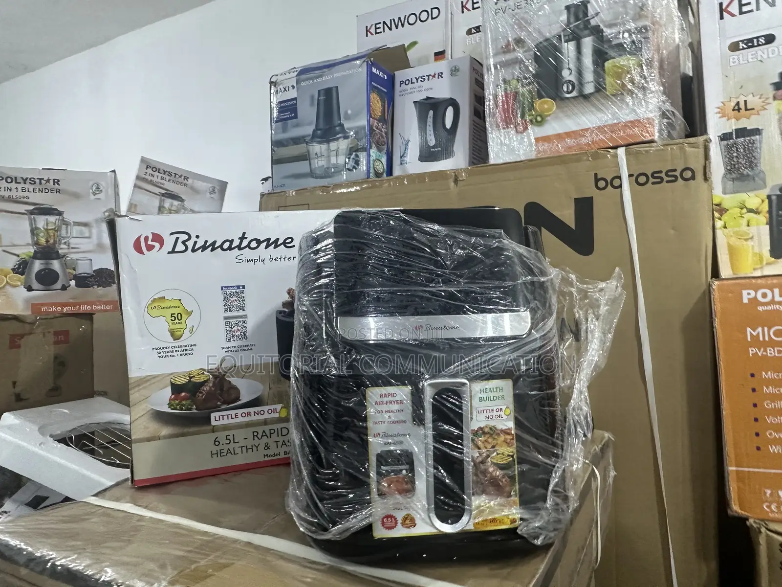 Big Taste, Less Oil – Binatone Air Fryer