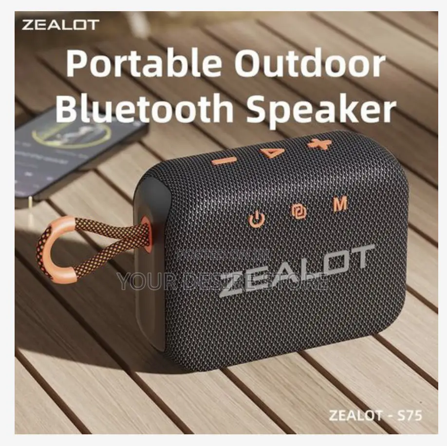 Zealot S75 Portable Stereo Wireless Bluetooth Speaker