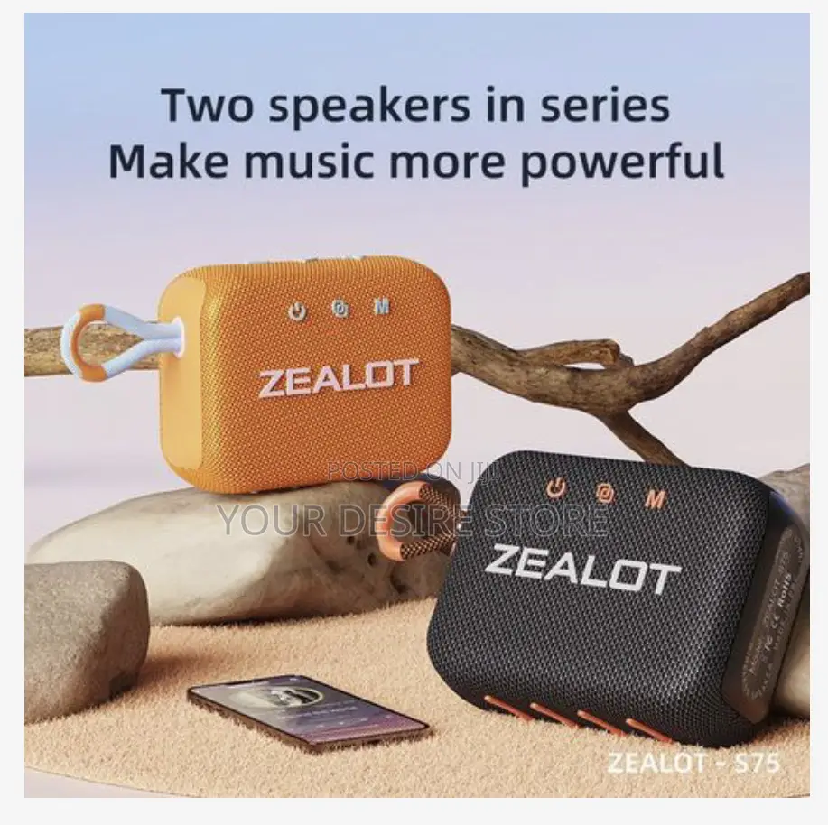 Zealot S75 Portable Stereo Wireless Bluetooth Speaker