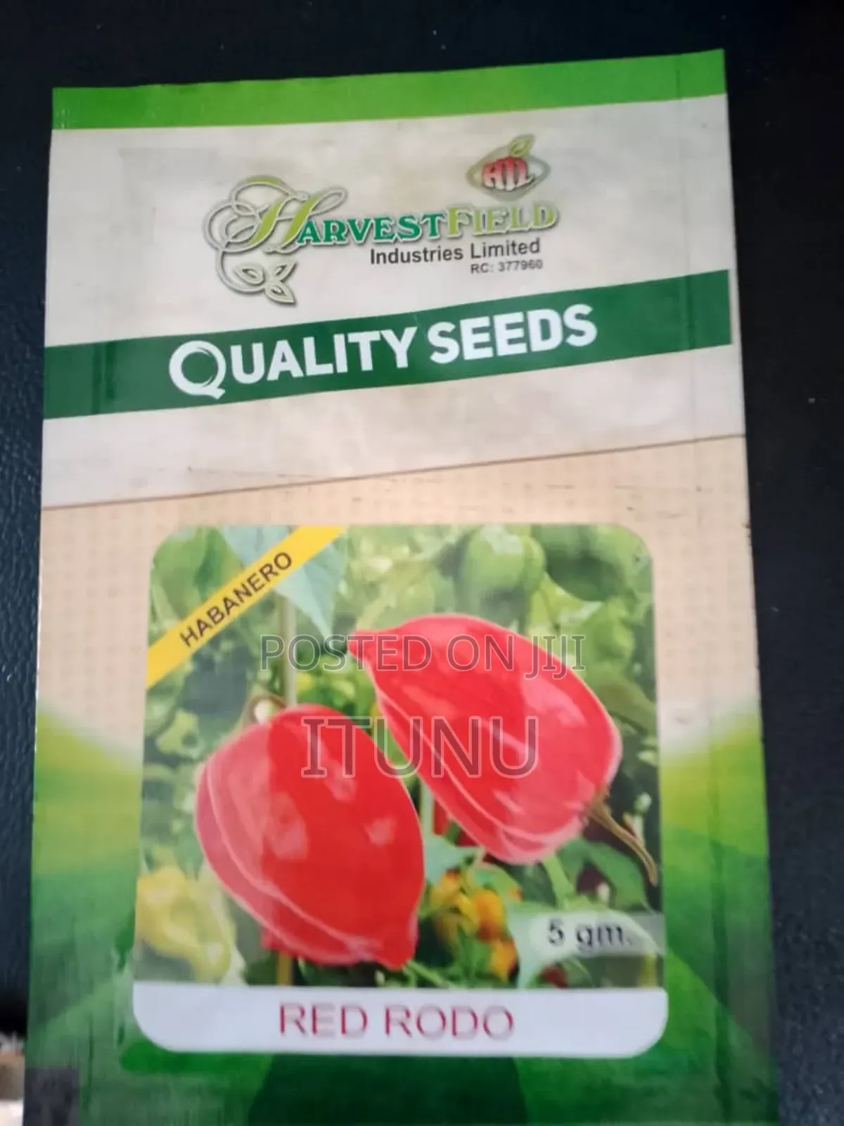 Habanero Pepper 5g