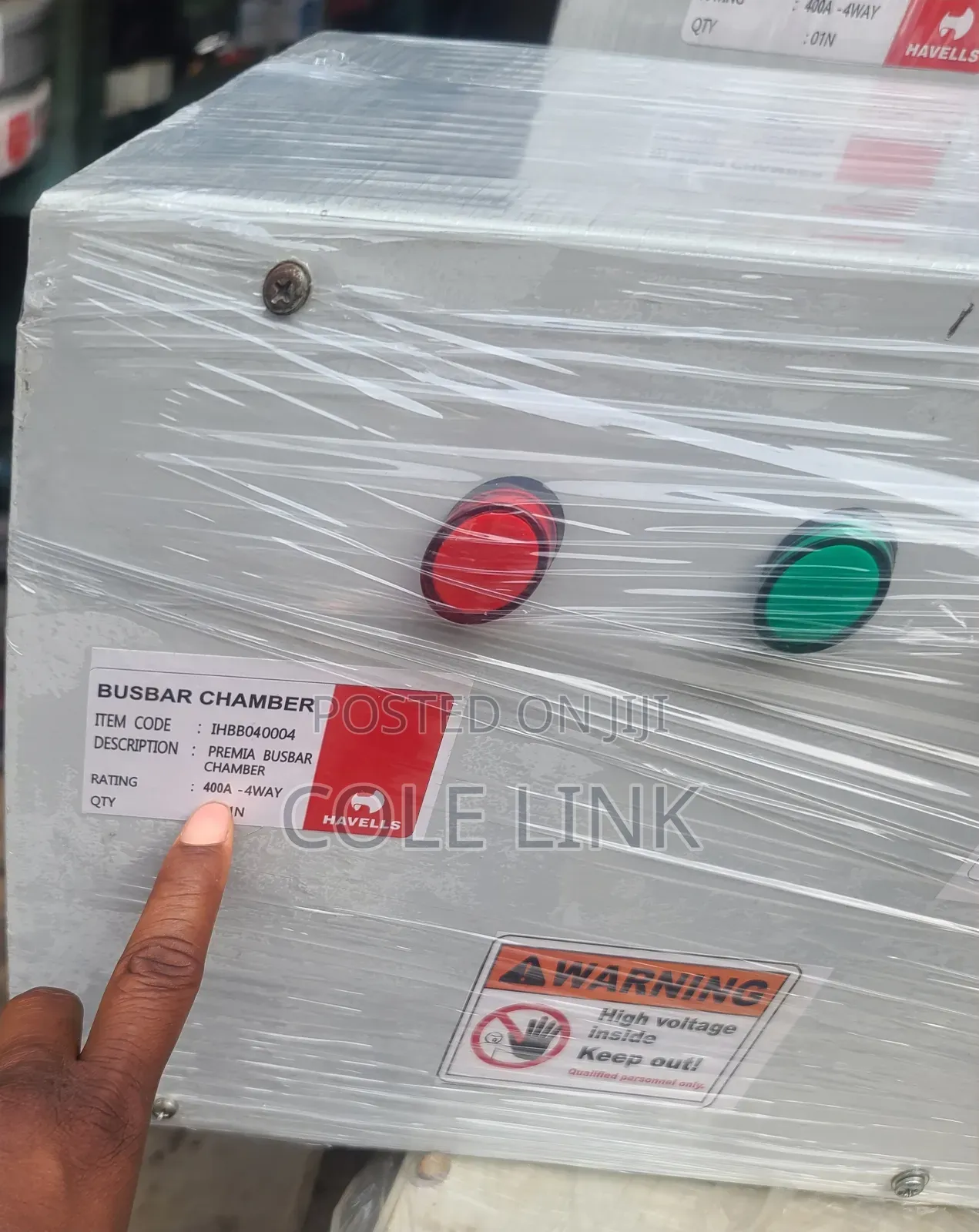 Busbar Chamber 400a/200a High Voltage