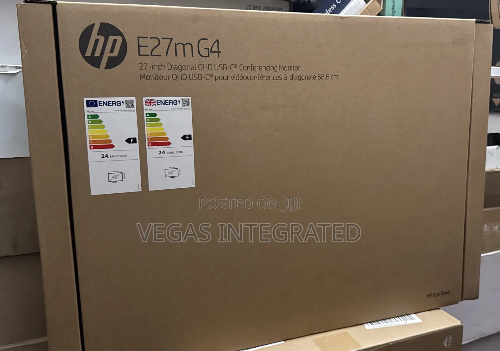 Hp E27m G4 (27”) Qhd Ips Usb-c Conferencing Business Monitor