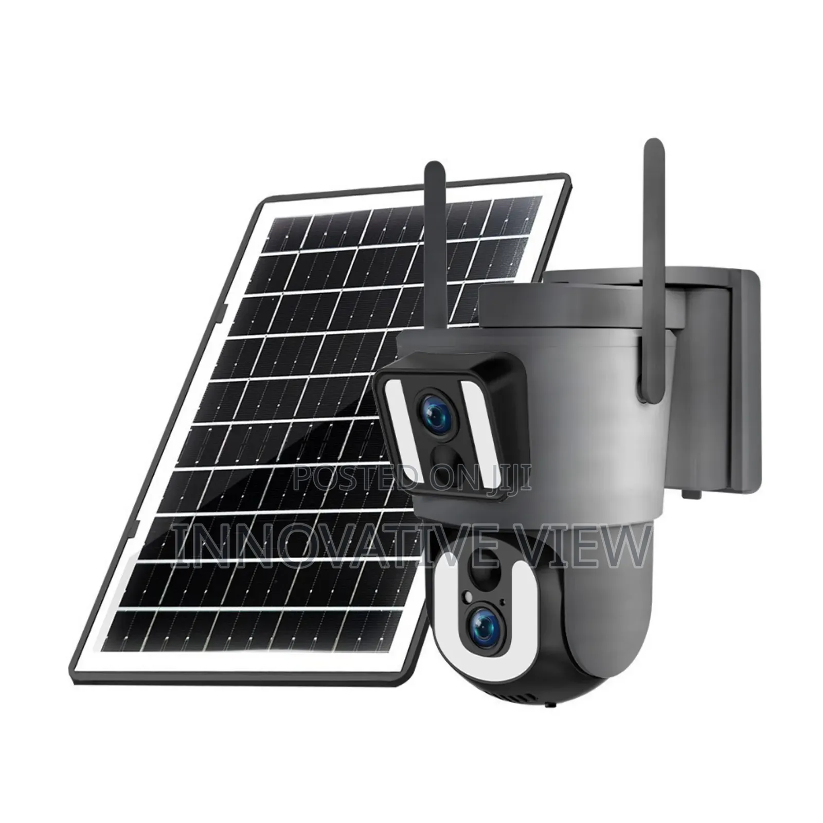 Security Dual Lens Ubox PTZ 4g Solar Camera