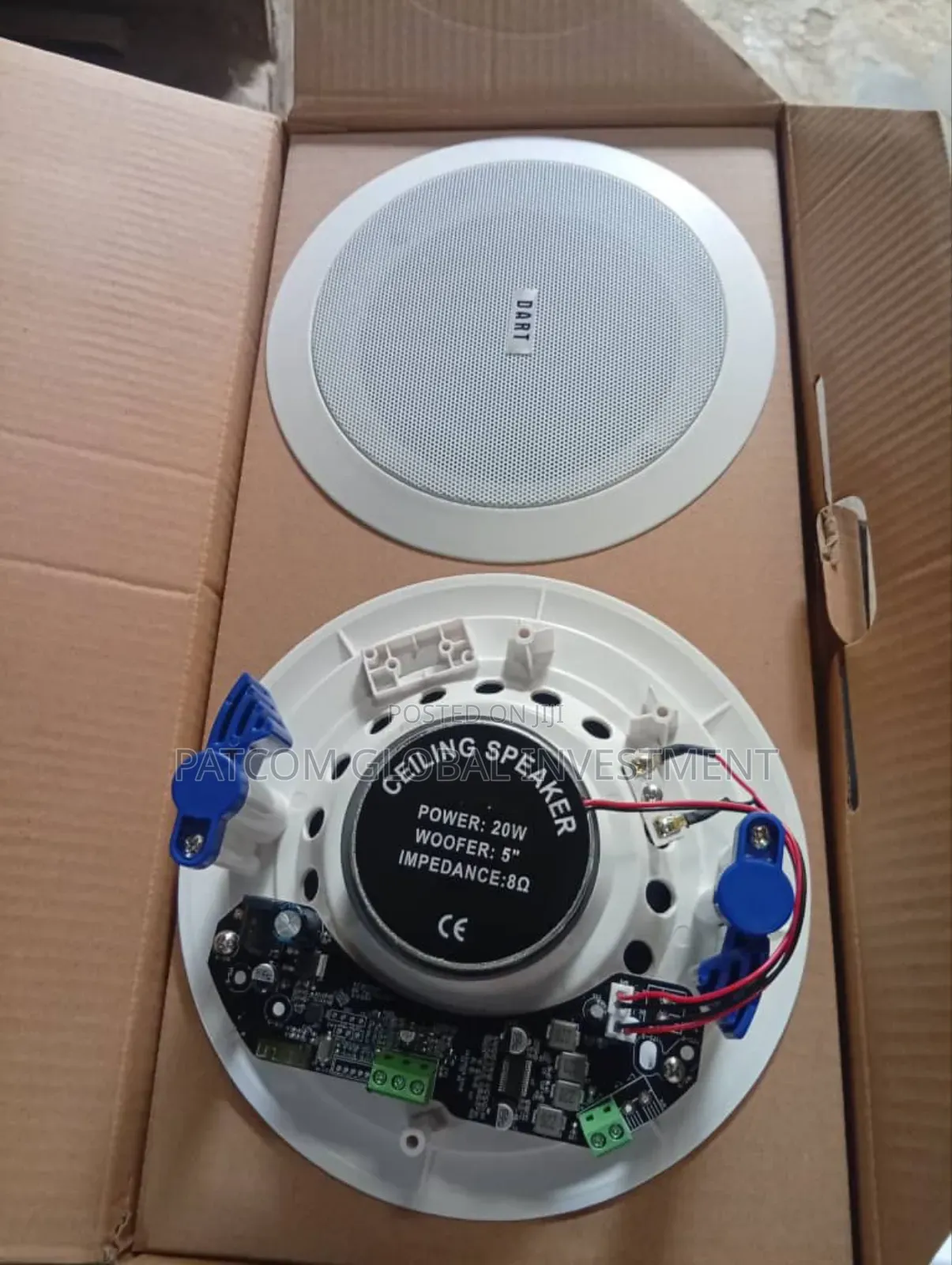 Dart Ceiling Speaker With Bluetooth