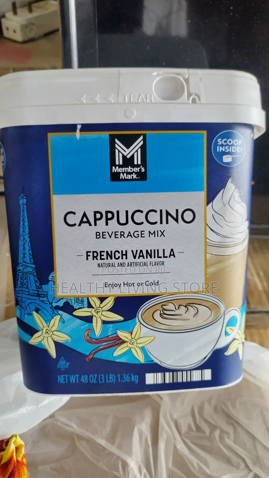 Member's Mark Cappuccino Beverage Mix (1.36g)