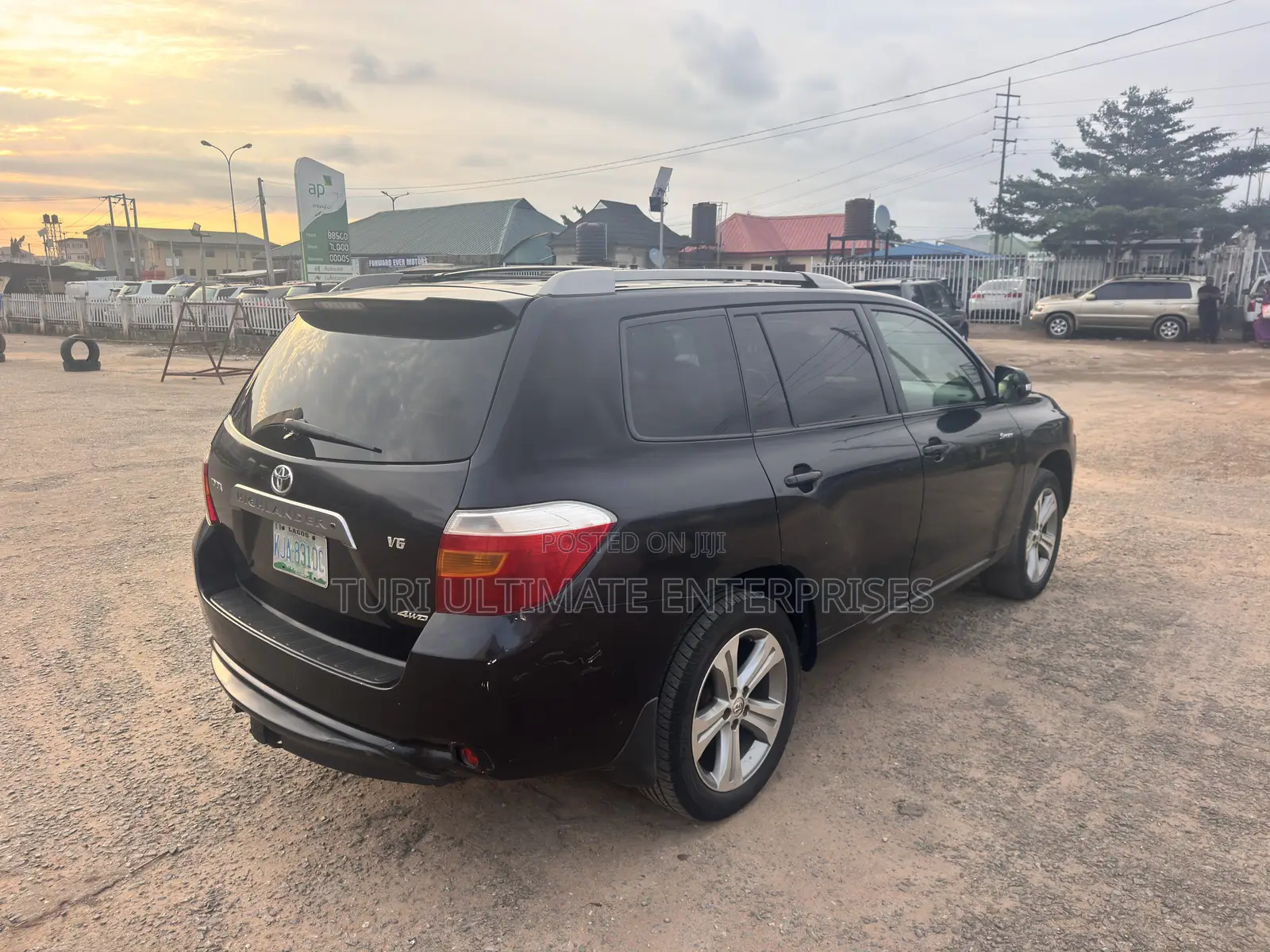 Toyota Highlander Sport 2008 Black
