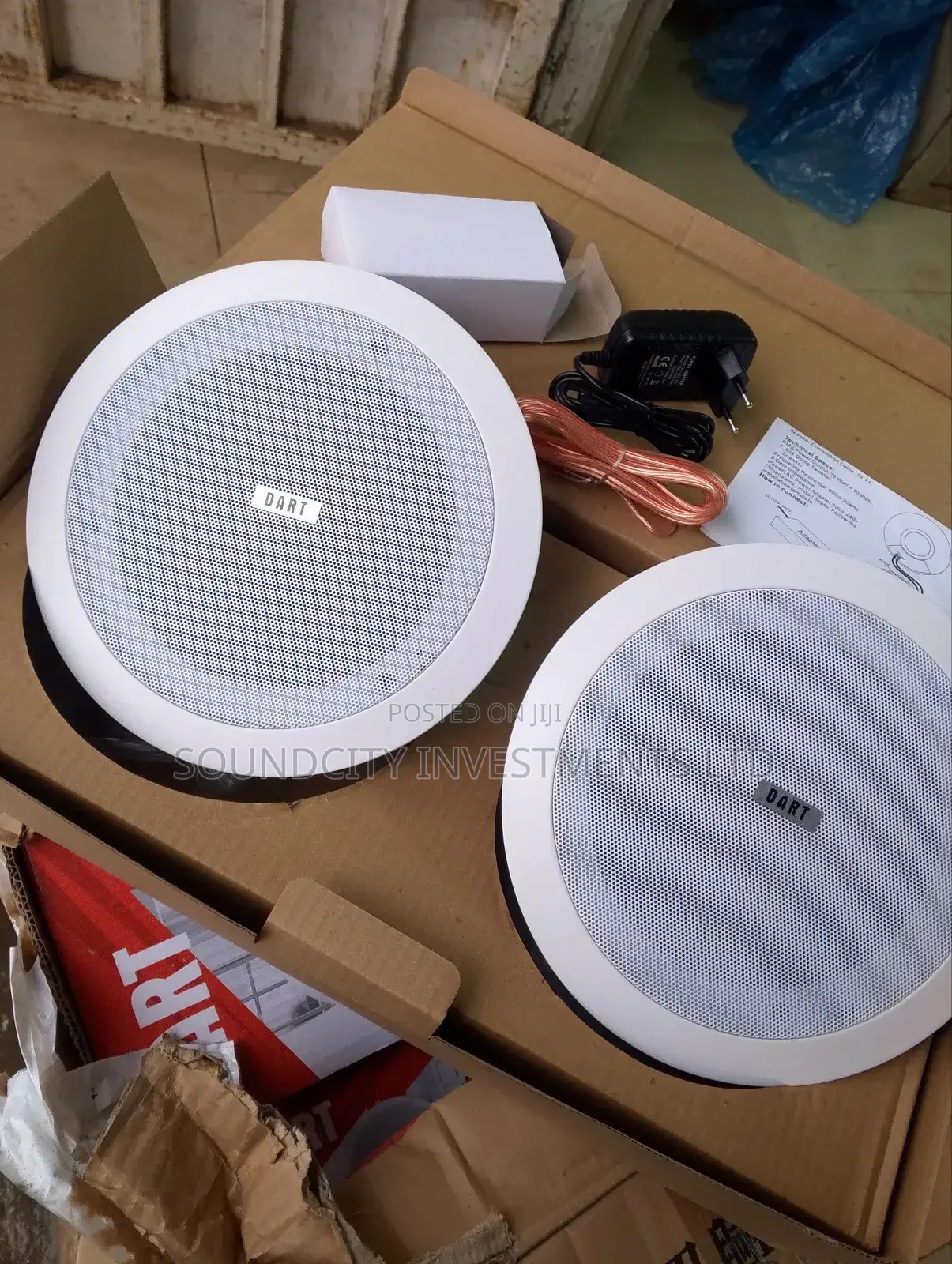 Dart 30w 2 In 1 Bluetooth Ceiling Speakers.